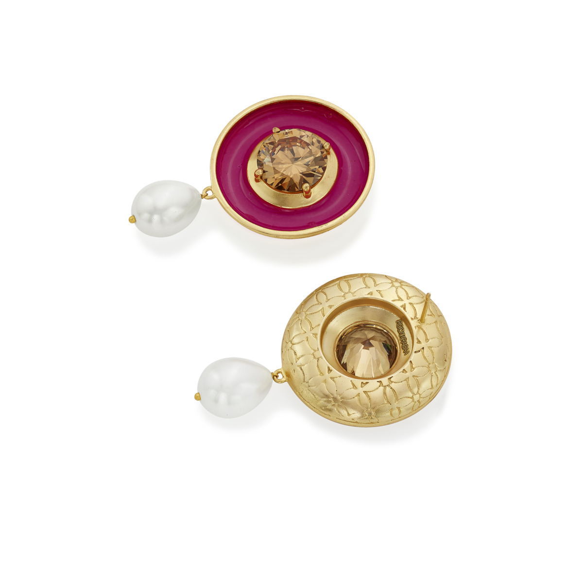 Malhar Pearl Chalice Bliss Earrings - Image 3
