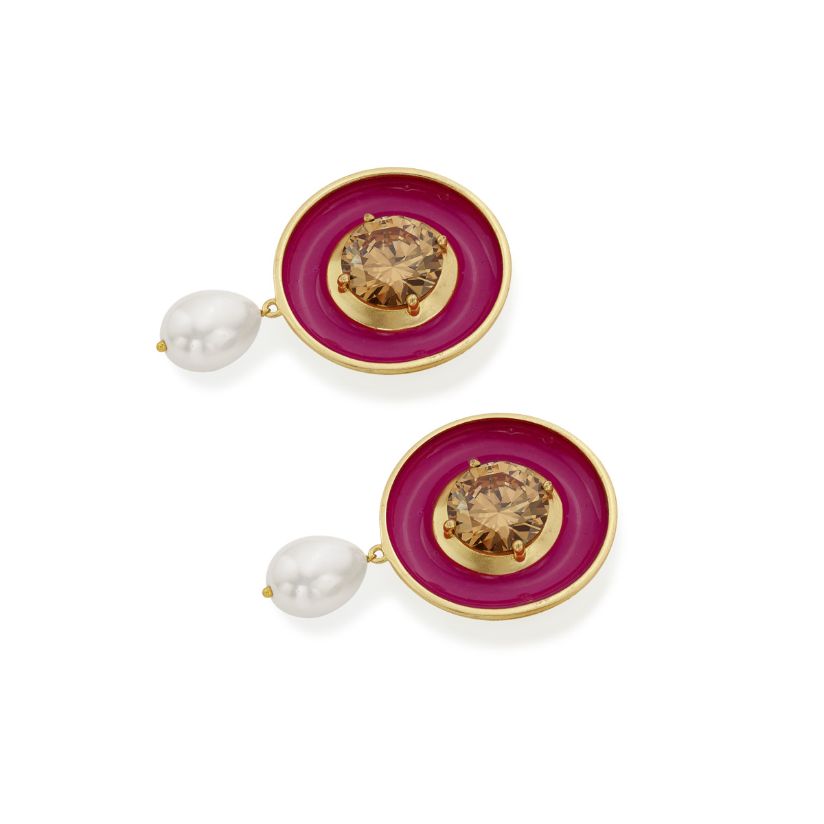 Malhar Pearl Chalice Bliss Earrings - Image 2
