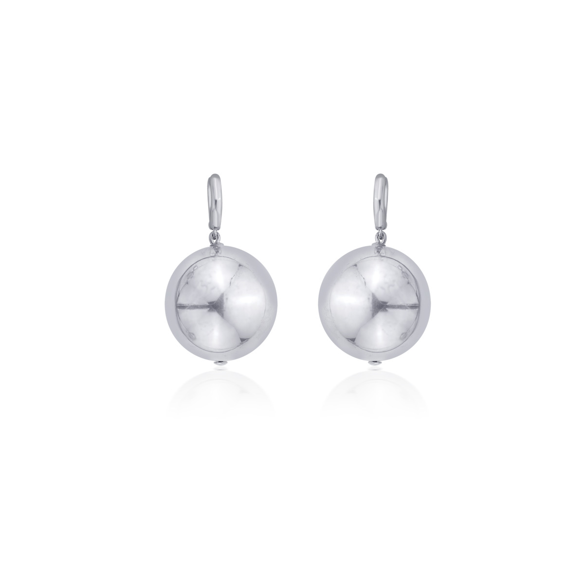 Brahman Nebula Silver Bali Earrings