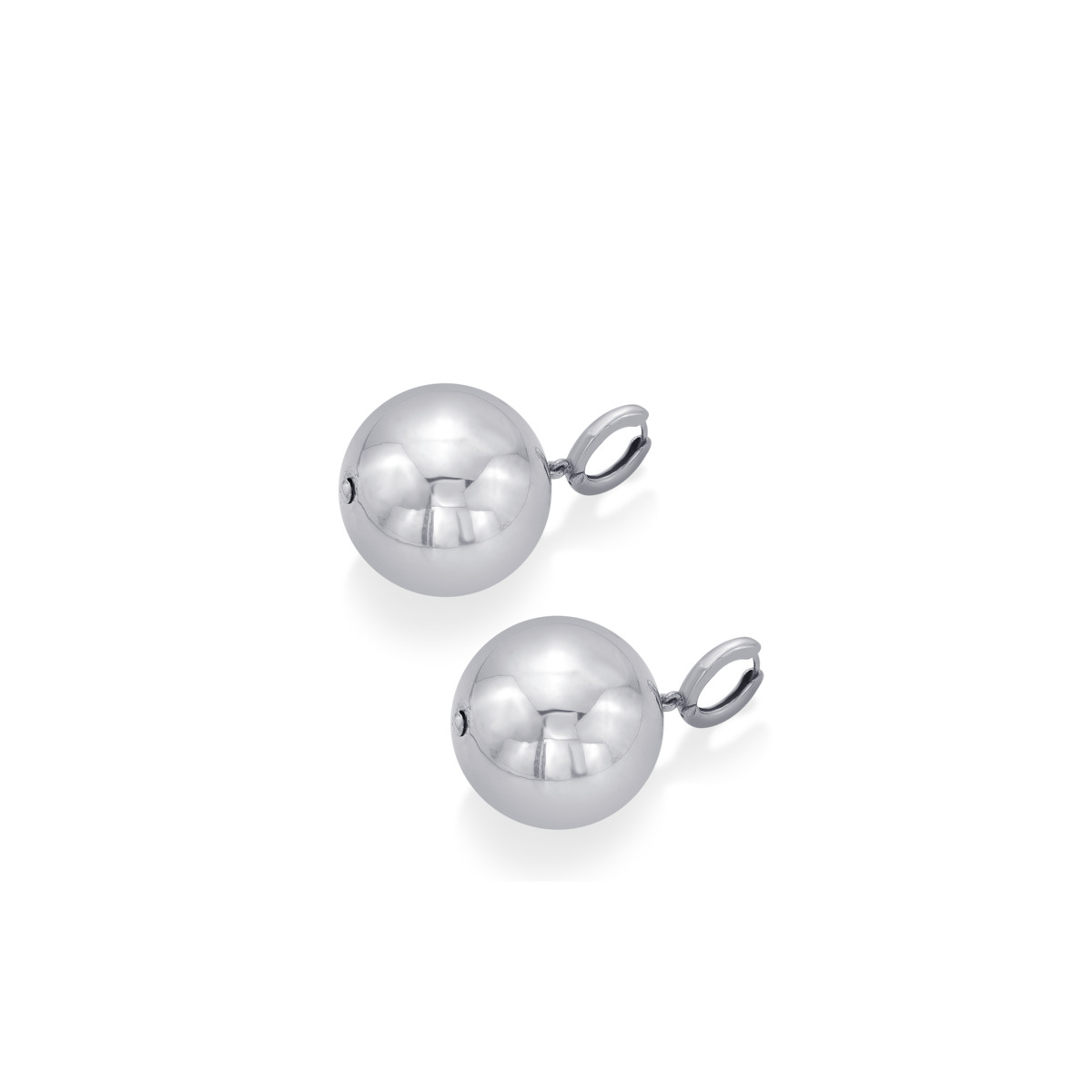Brahman Nebula Silver Bali Earrings - Image 2