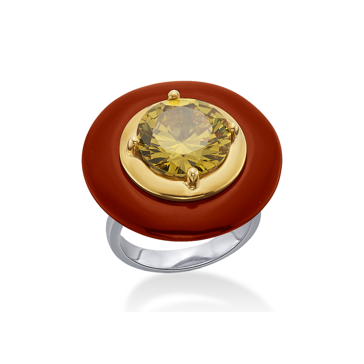 Sargamix Signature Red Onyx Silver Ring - Image 2