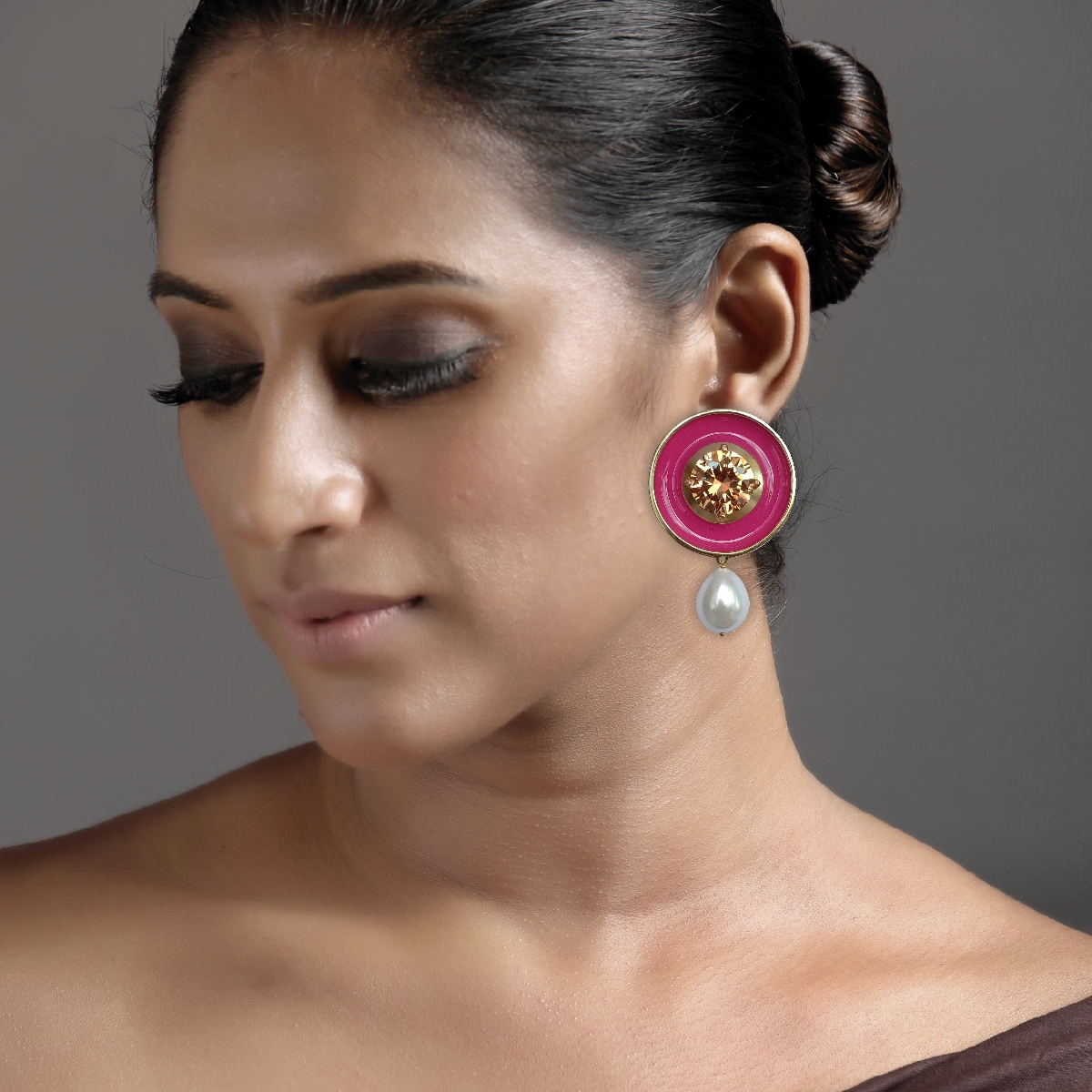 Malhar Pearl Chalice Bliss Earrings - Image 4